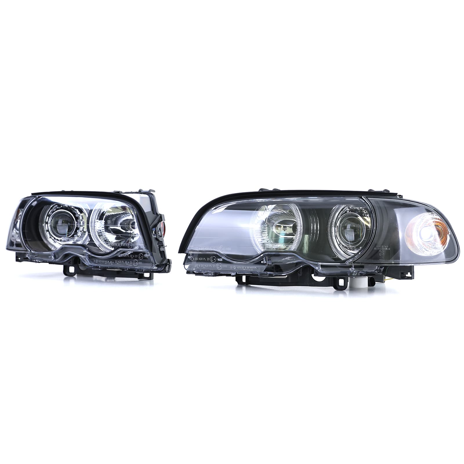 BMW E46 -04.2003 - ANGEL EYES SCHEINWERFER (DEPO) – Bild 2