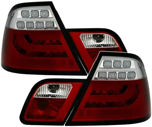 BMW E46 COUPE 2003+ - LED LIGHTBAR RÜCKLEUCHTEN – Bild 3
