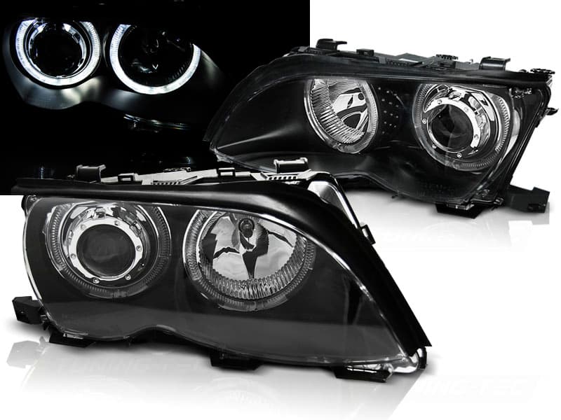 BMW E46 10.2001+ - SCHEINWERFER LED ANGEL EYES (LED)