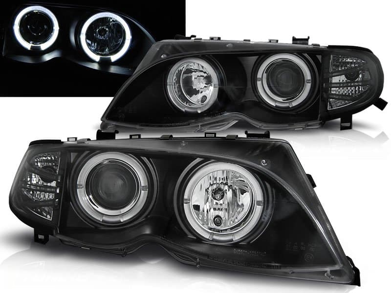 BMW E46 10.2001+ - SCHEINWERFER ANGEL EYES