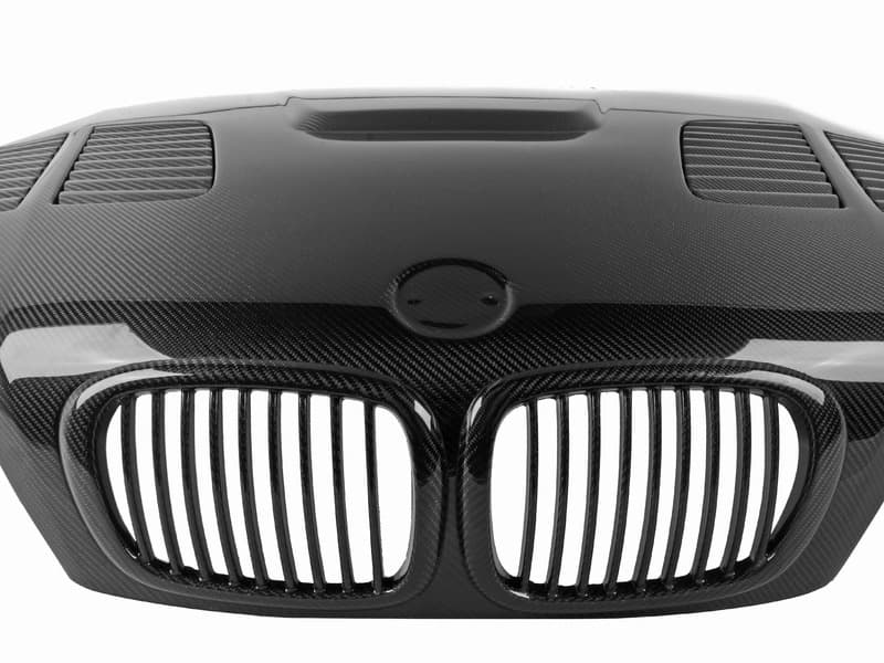 BMW E46 M3 - GTR STYLE CARBON MOTORHAUBE – Bild 2