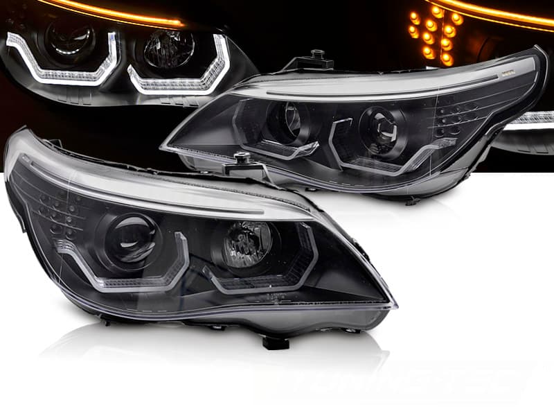 BMW E60 - 3D ANGEL EYES SCHEINWERFER