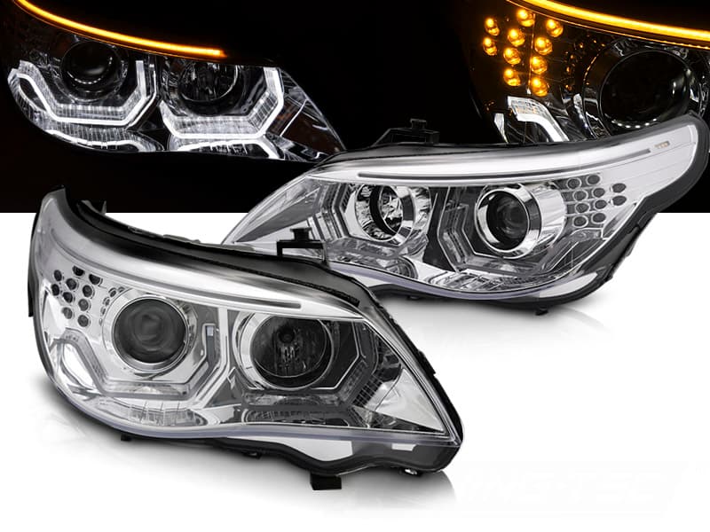 BMW E60 - 3D ANGEL EYES SCHEINWERFER