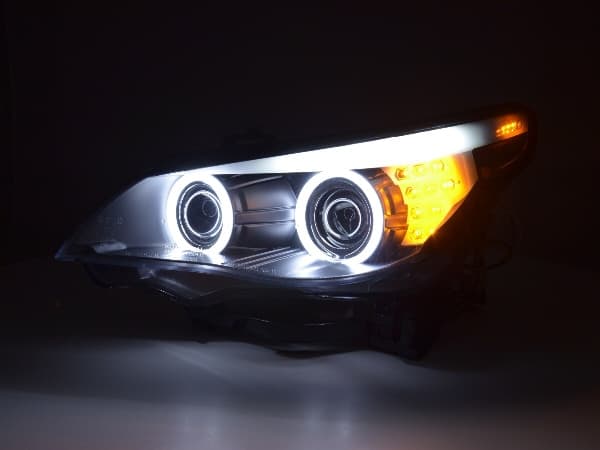 BMW E60 2005+ - XENON SCHEINWERFER ANGEL EYES (D1S) – Bild 3