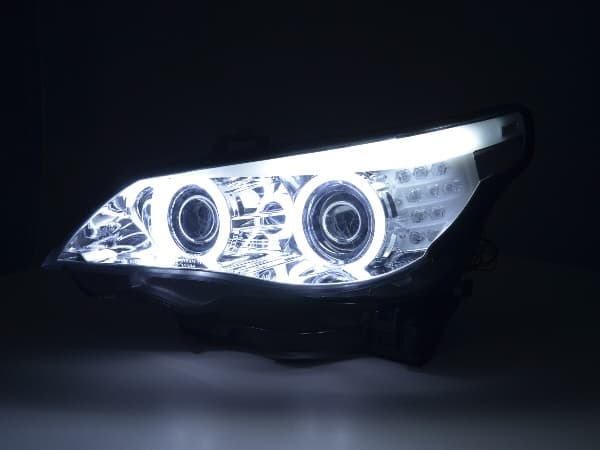 BMW E60 -2004 - XENON SCHEINWERFER ANGEL EYES (DS2) – Bild 2