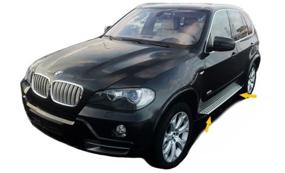BMW X5 - SCHWELLER TRITTBRETTER – Bild 3