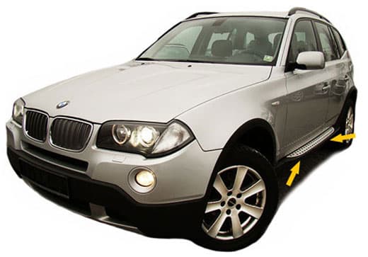 BMW X3 - SCHWELLER TRITTBRETTER – Bild 3