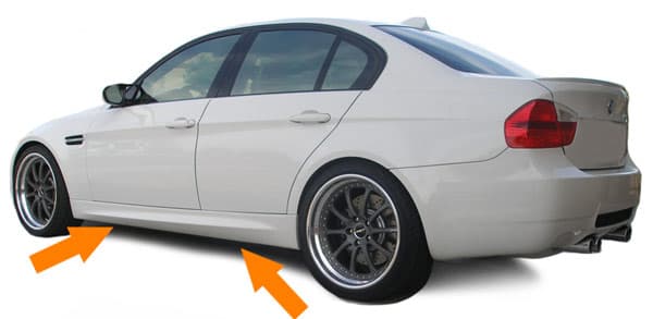 BMW E90 LIMOUSINE - SEITENSCHWELLER – Bild 2