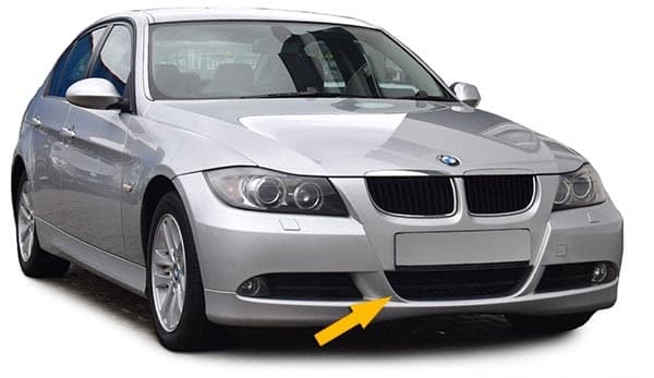 BMW E90 LIMOUSINE - FRONTGITTER FÜR STOSSSTANGE – Bild 2