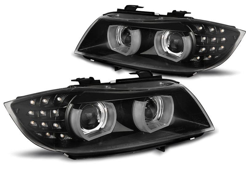 BMW E91LCI - XENON LED ANGEL EYES SCHEINWERFER – Bild 2