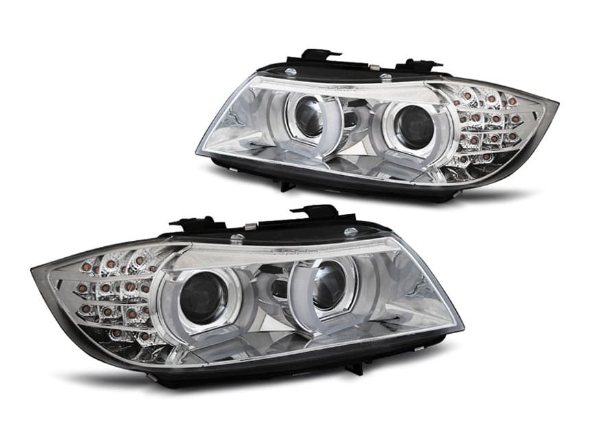 BMW E90LCI - XENON LED ANGEL EYES SCHEINWERFER (KL) – Bild 2