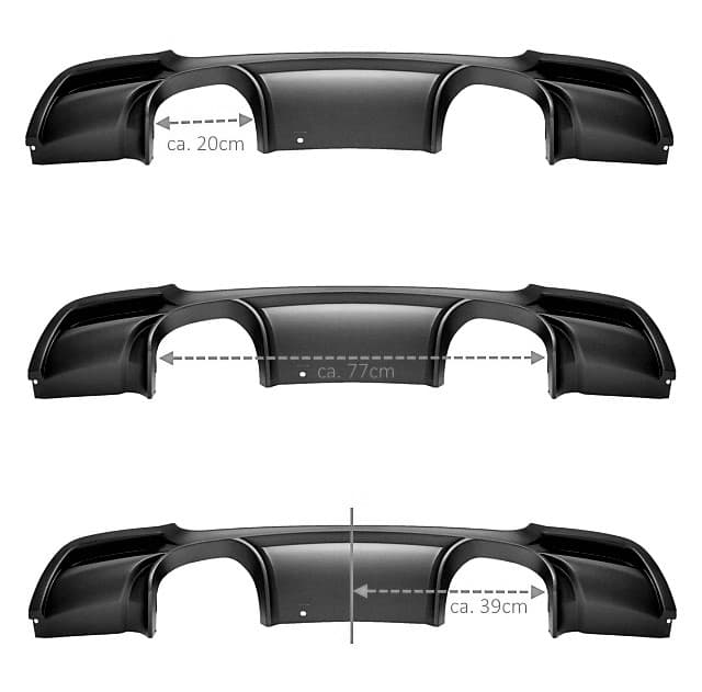 BMW E91 TOURING M-PAKET - CSL OPTIK DUPLEX HECK DIFFUSOR – Bild 4