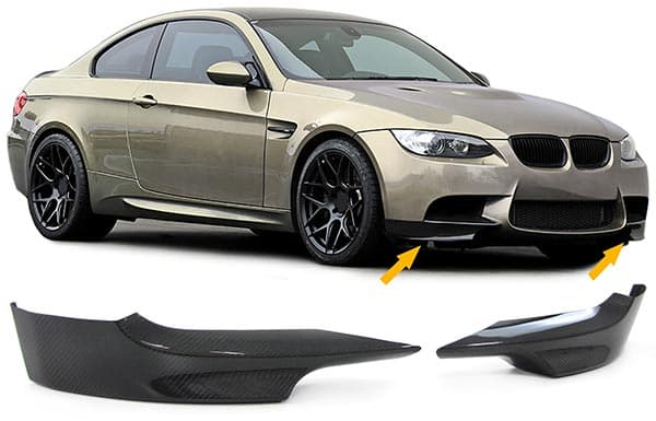 BMW E92 COUPE - M-PAKET CARBON FLAPS – Bild 4