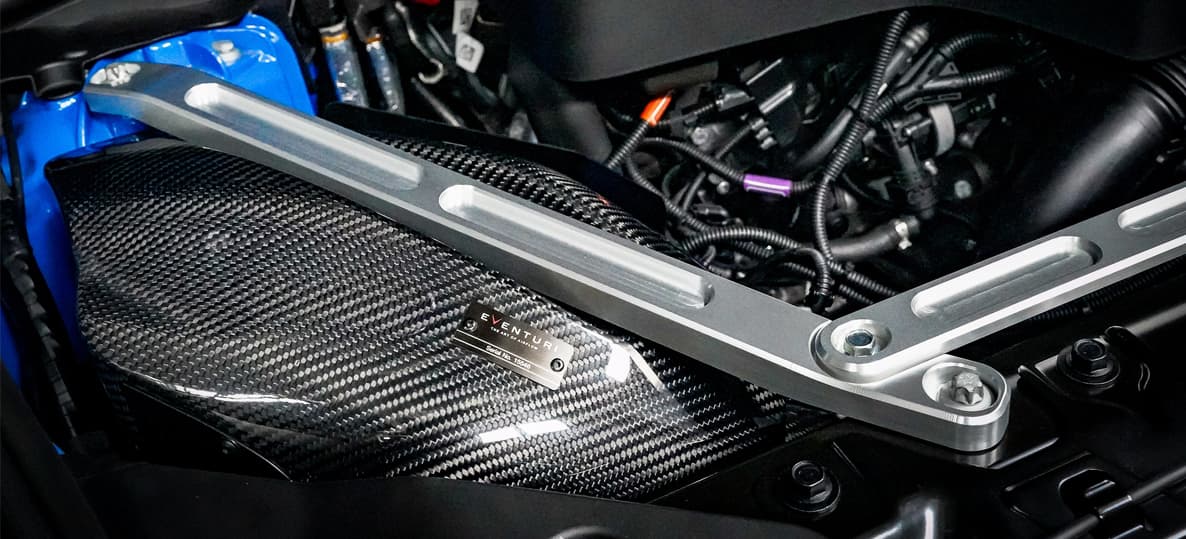 TOYOTA SUPRA 2.0 TURBO (190kW) - Eventuri Carbon Ansaugsystem (B48) EVE-A90B48-INT – Bild 2