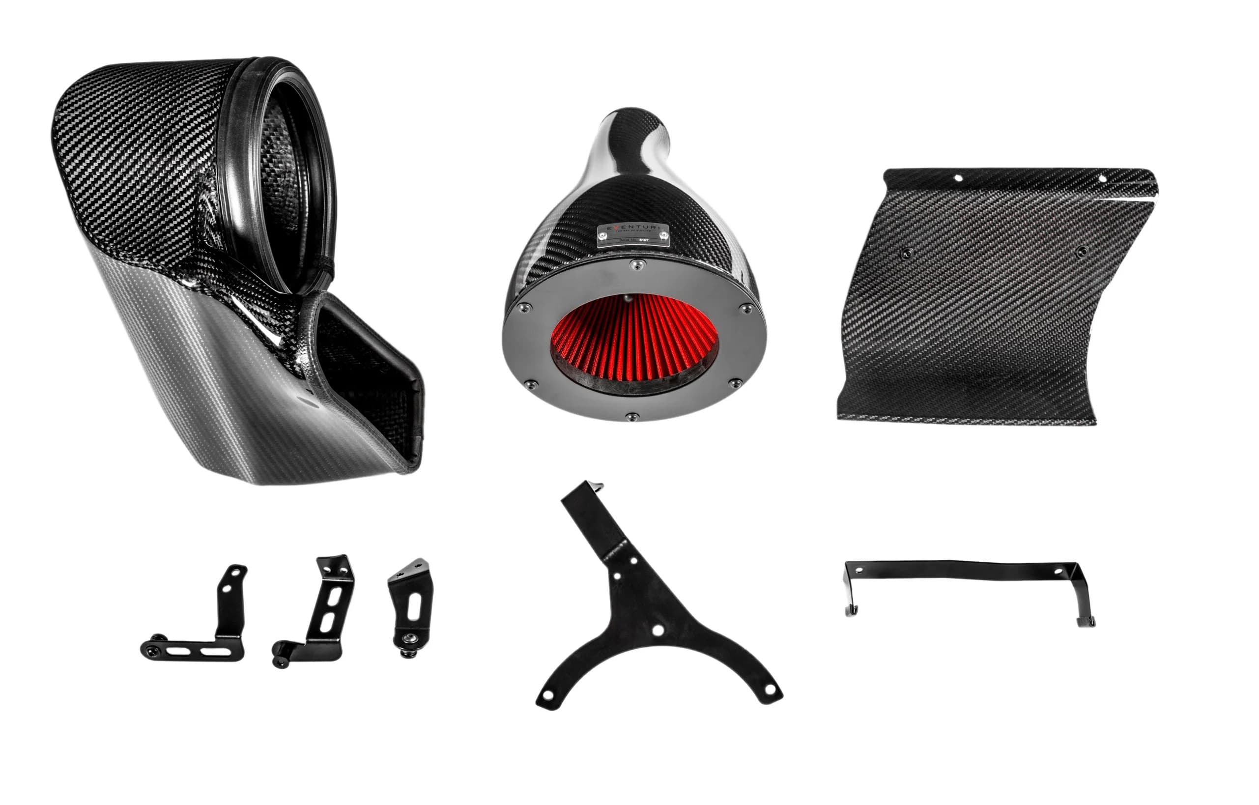 AUDI S4 - EVENTURI CARBON LUFTANSAUGUNG LUFTFILTER KIT EVE-B9S5-CF-INT