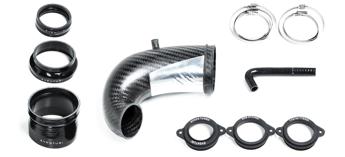 AUDI TTRS (294kW) - EVENTURI CARBON TURBO INLET EVE-DAZATRB-LHD-NIL