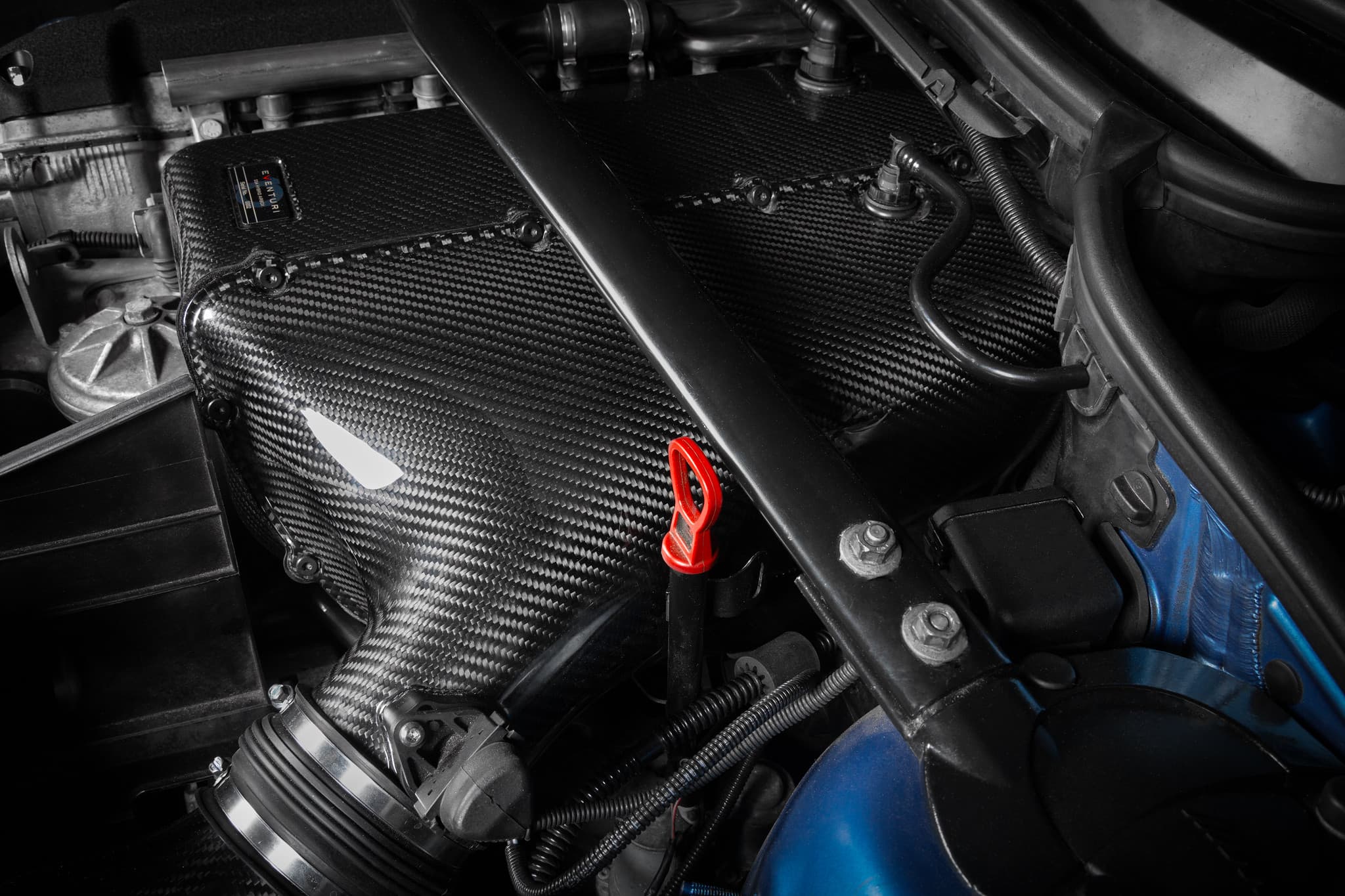BMW M3 CABRIO (252kW) - EVENTURI CARBON LUFT ANSAUGSYSTEM HYBRID AIRBOX – Bild 5