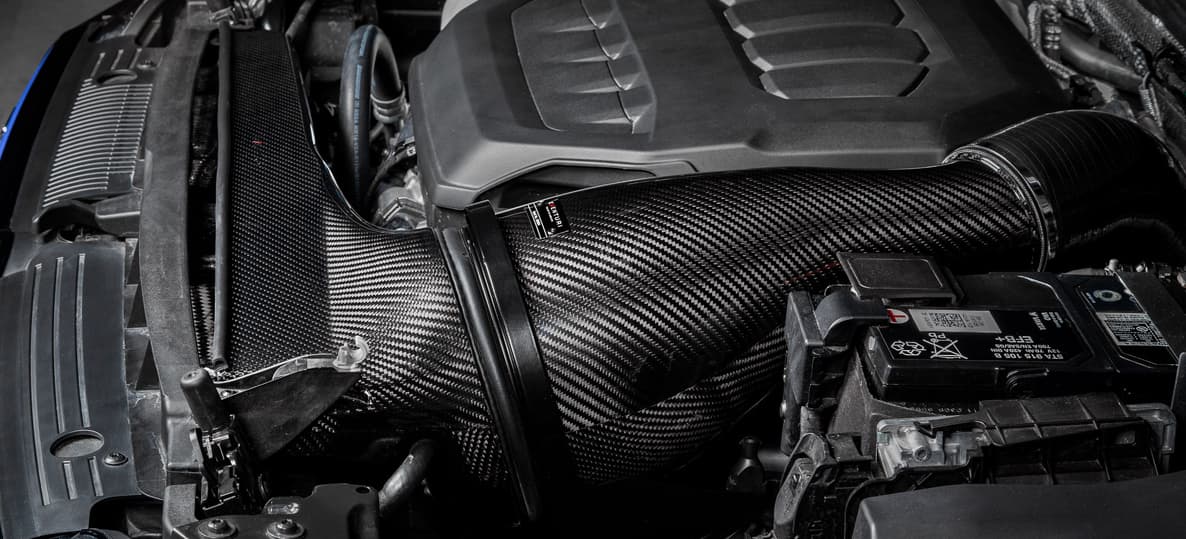 VW GOLF 8 R - EVENTURI CARBON ANSAUGSYSTEM Eventuri # EVE-EA8884-R-INT – Bild 5