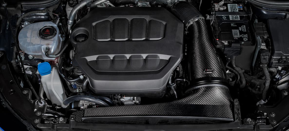 VW GOLF 8 R - EVENTURI CARBON ANSAUGSYSTEM Eventuri # EVE-EA8884-R-INT – Bild 3