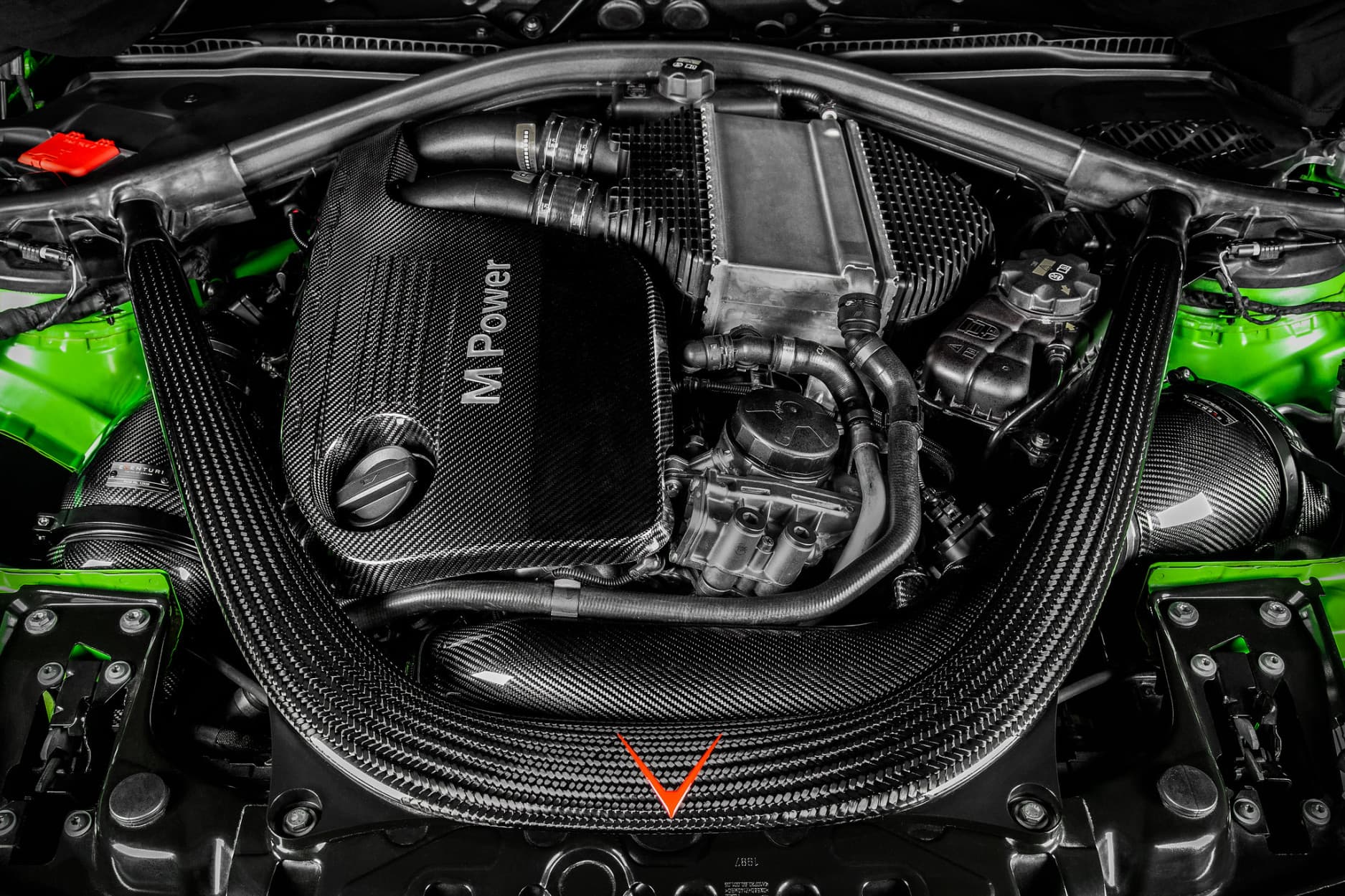 BMW M4 - EVENTURI CARBON ANSAUGSYSTEM V2 EVE-F8XMV2-CF-INT (DTC) – Bild 5