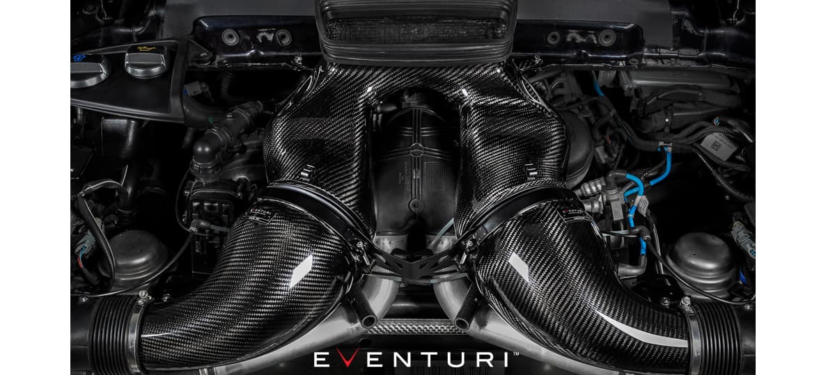 PORSCHE 911 Turbo - EVENTURI CARBON ANSAUGSYSTEM Eventuri # EVE-P991T-INT – Bild 3