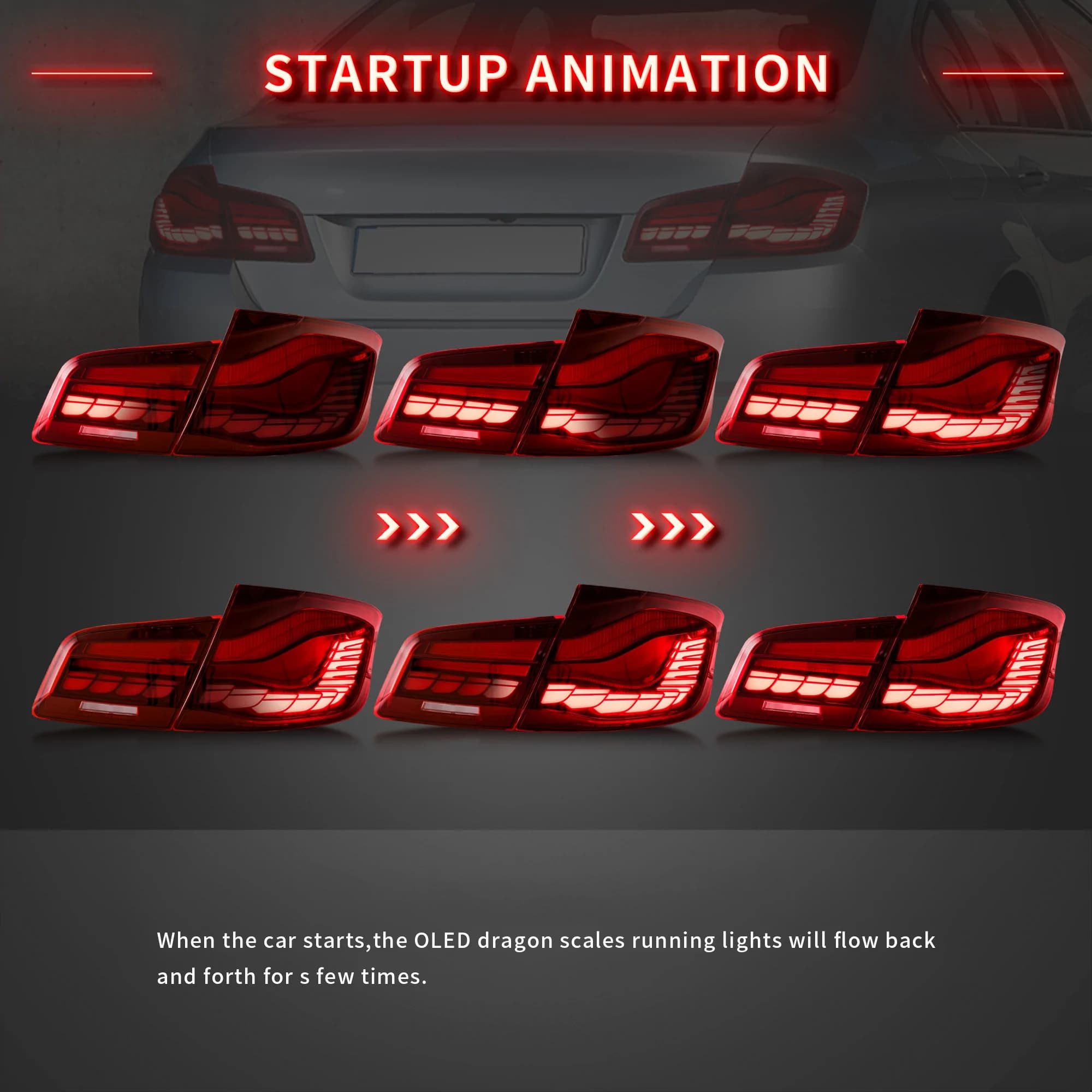 BMW F10 - OLED LIGHTBAR RÜCKLEUCHTEN (DYNAMIC) – Bild 5