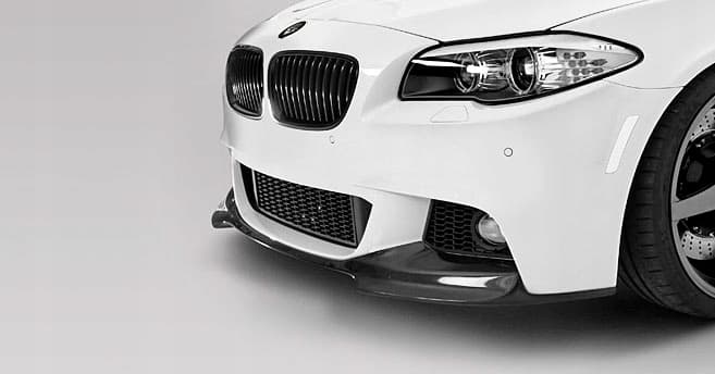 BMW F10 LIMOUSINE M-PAKET - CARBON FRONTSPOILER | LIPPE VORSTEINER OPTIK – Bild 2