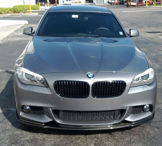 BMW F10 LIMOUSINE M-PAKET - CARBON FRONTSPOILER | LIPPE – Bild 3