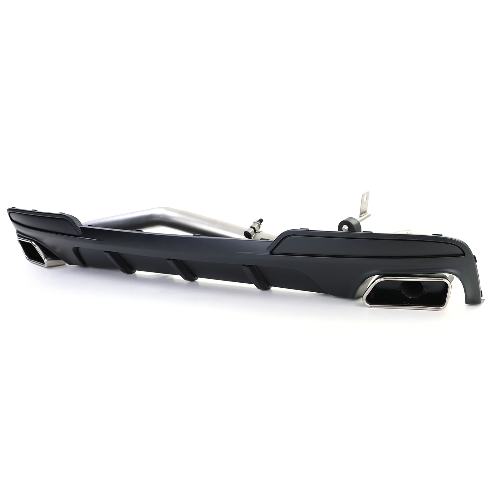BMW F10 LIMOUSINE M-PAKET - DIFFUSOR M-PERFORMANCE OPTIK & DUPLEX V8 ENDROHR SET – Bild 3
