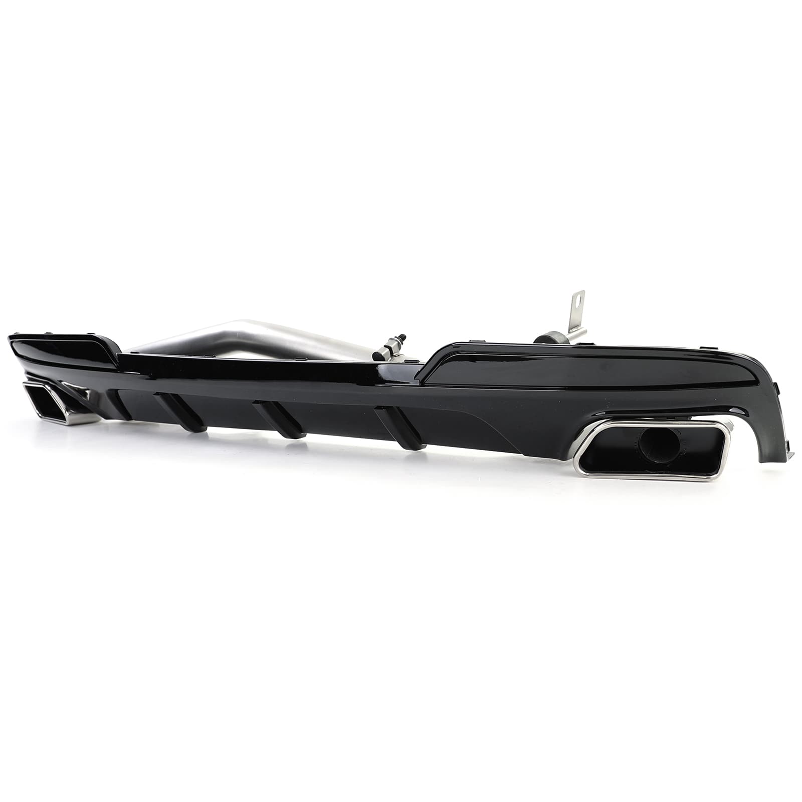 BMW F10 LIMOUSINE M-PAKET - DIFFUSOR M-PERFORMANCE OPTIK & DUPLEX V8 ENDROHR SET – Bild 3