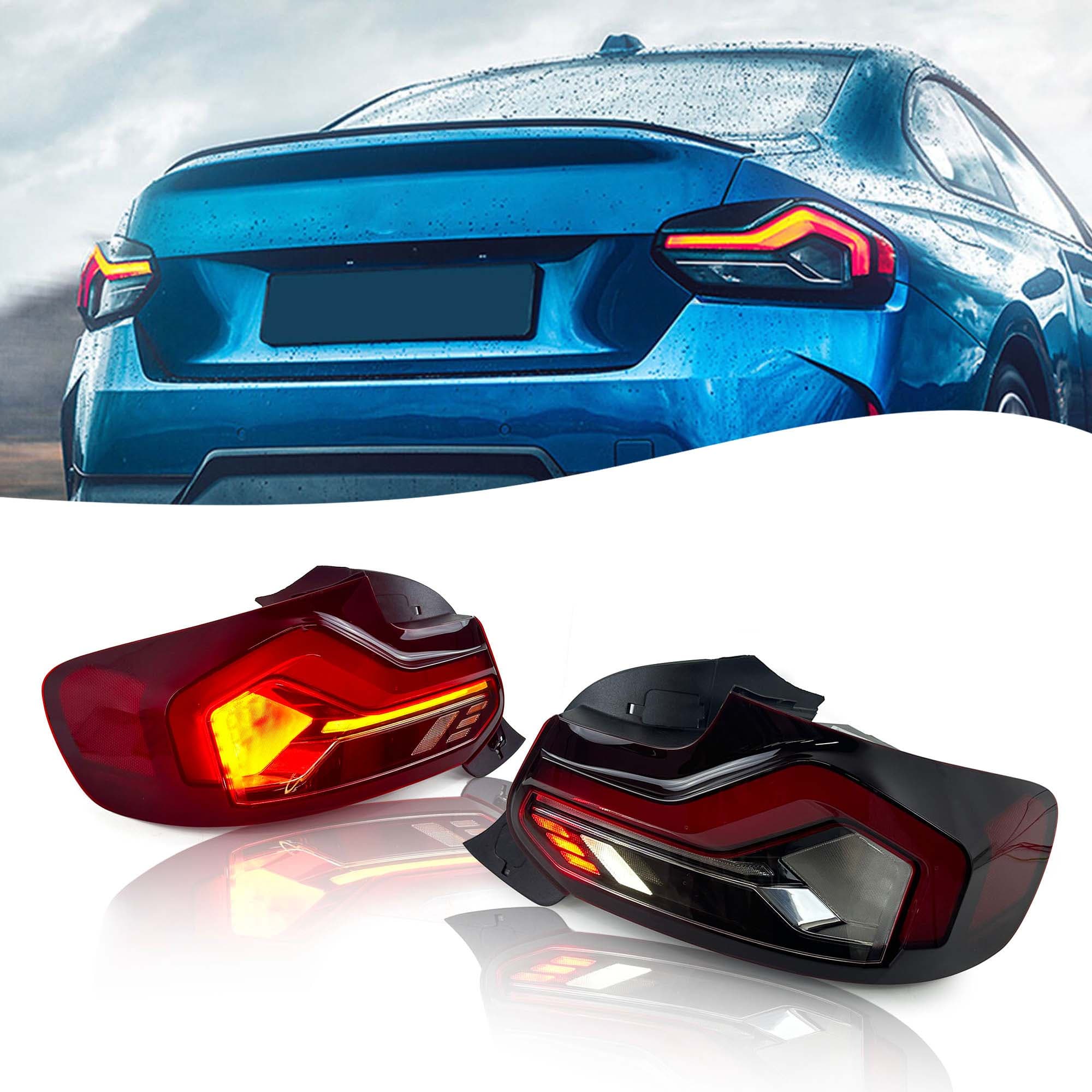 BMW F22 COUPE - OLED LIGHTBAR RÜCKLEUCHTEN V.3
