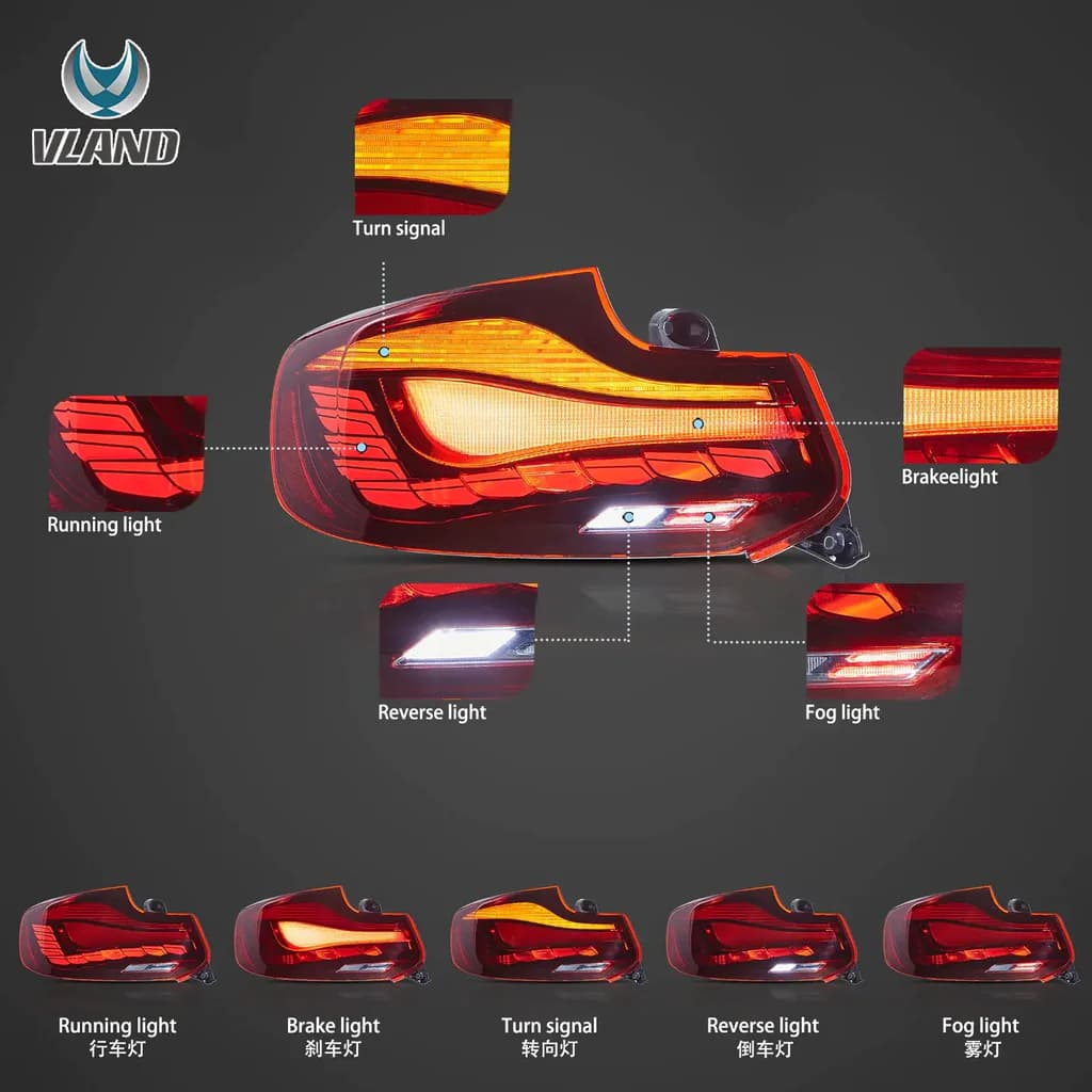 BMW M2 - OLED LIGHTBAR RÜCKLEUCHTEN (DYNAMIC) V.2 – Bild 4