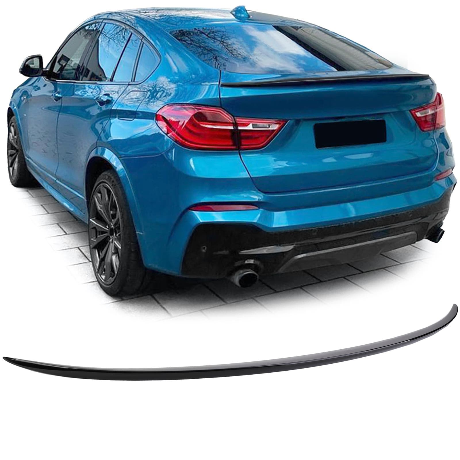 BMW X4 - HECKLIPPE SPOILER SCHWARZ V.1