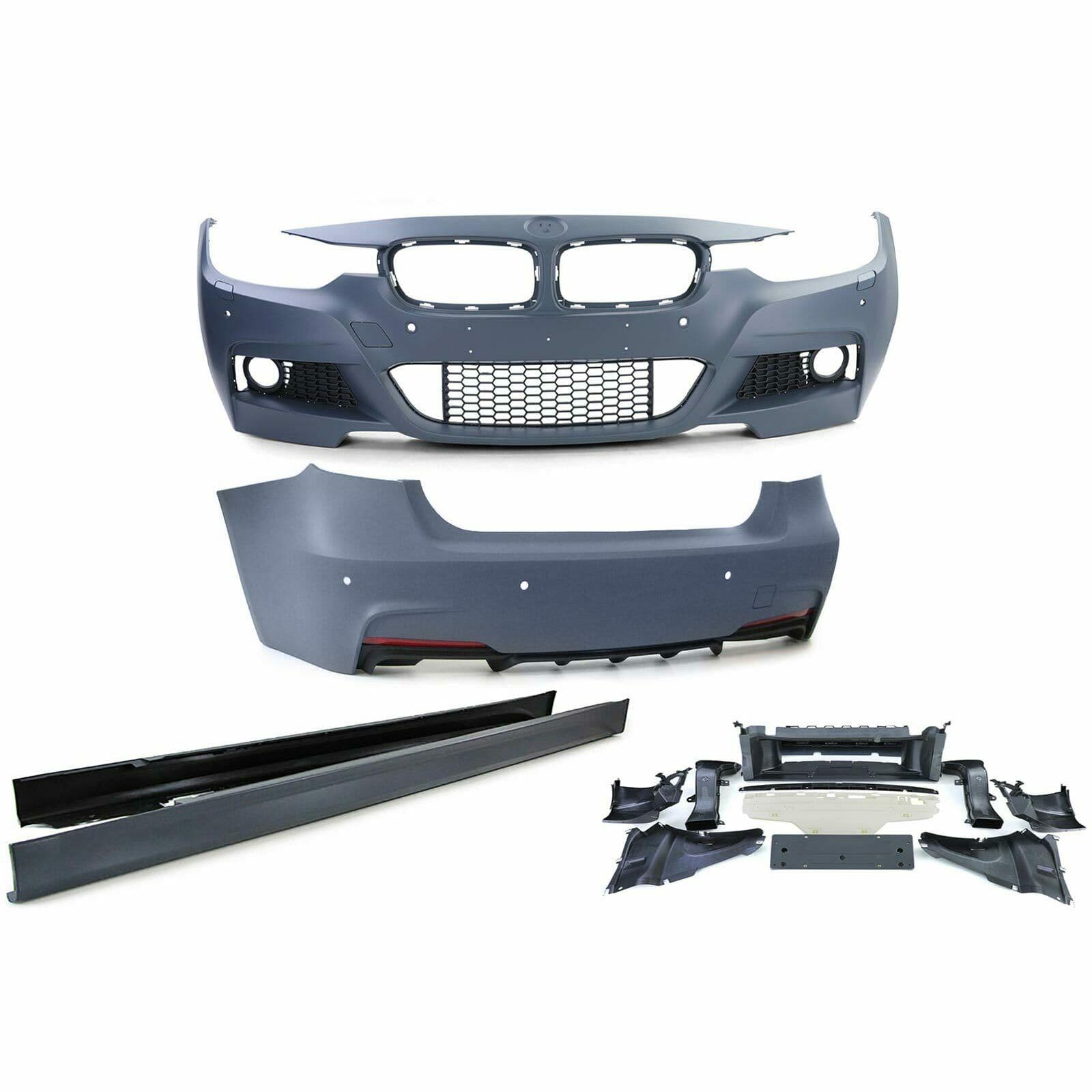 BMW F30 LIMOUSINE - FULL BODYKIT M-PAKET OPTIK (PDC|SRA) V.3