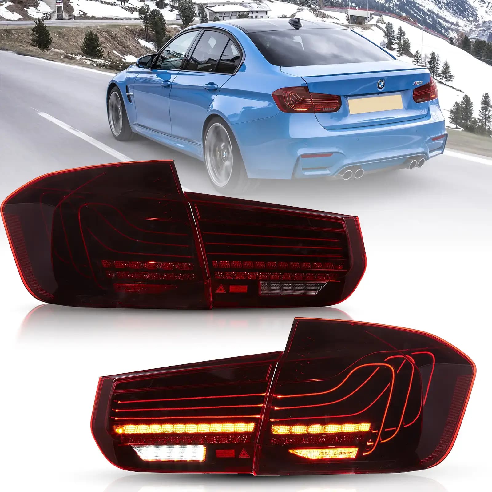 BMW F30 - LEDER LASER OPTIK RÜCKLEUCHTEN (DYNAMIC)