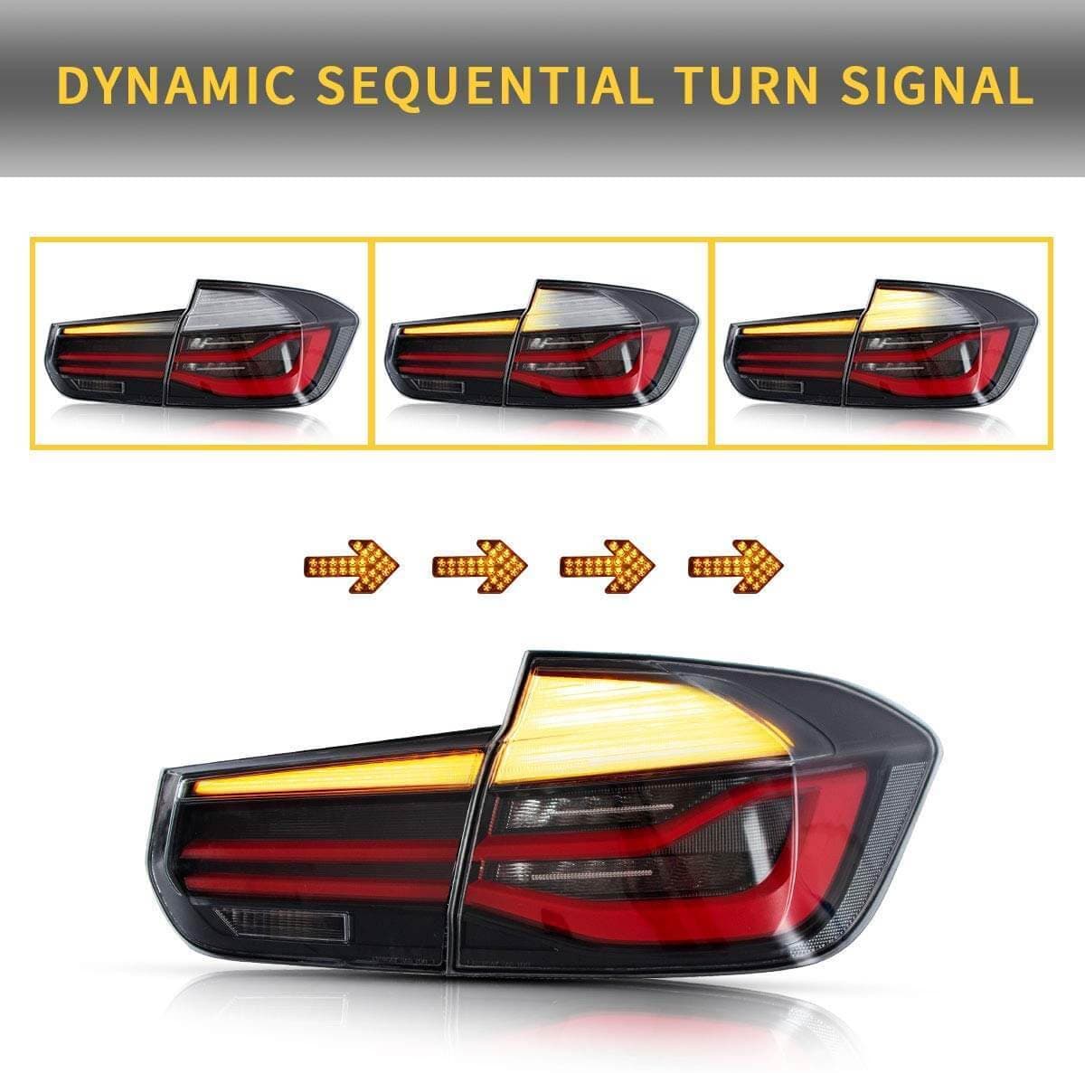 BMW F30 - LED LIGHTBAR RÜCKLEUCHTEN (DYNAMIC) – Bild 3