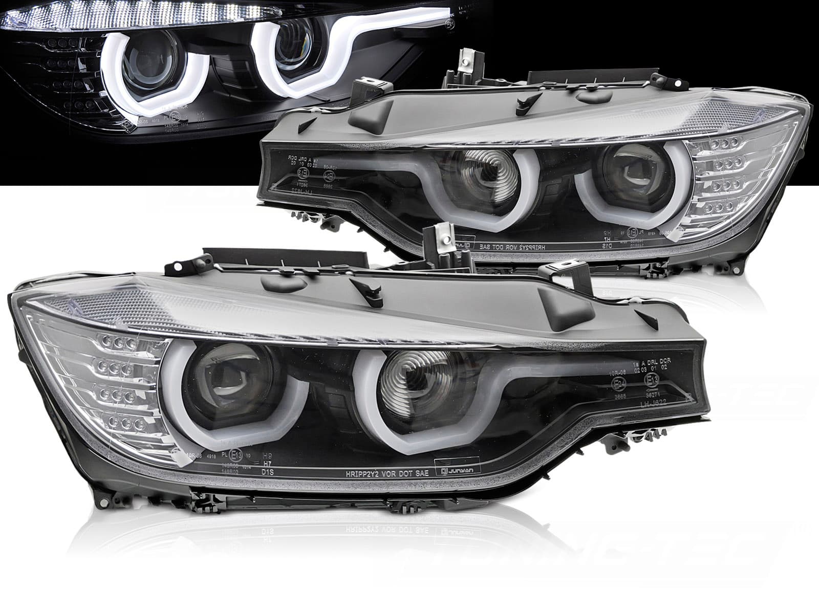 BMW F31 TOURING - 3D ANGEL EYES LED SCHEINWERFER