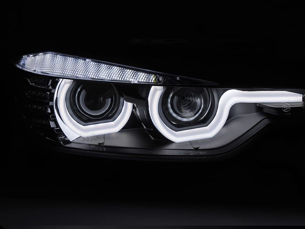 BMW F30 LIMOUSINE - 3D ANGEL EYES LED SCHEINWERFER – Bild 2