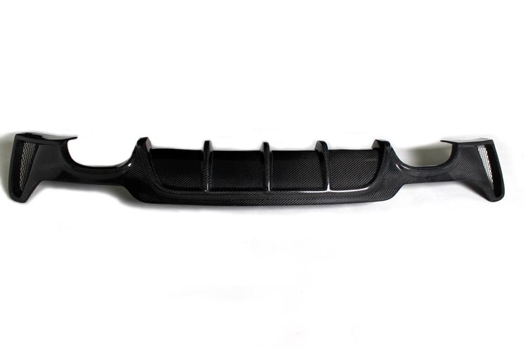 BMW F32 COUPE M-PAKET - JC CARBON DUPLEX DIFFUSOR – Bild 4