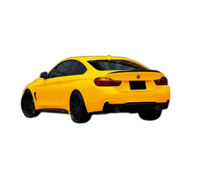 BMW F32 COUPE - HECKLIPPE | HECKSPOILER SCHWARZ GLANZ – Bild 2