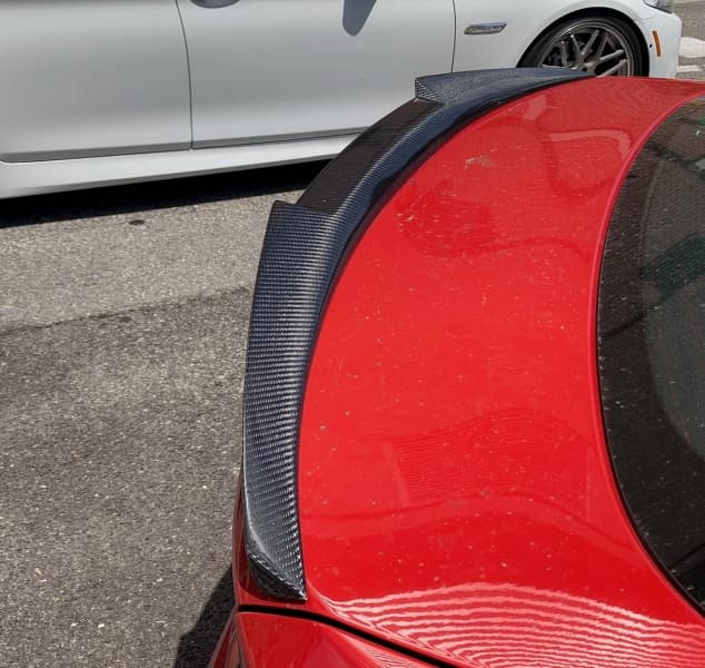 BMW F32 COUPE - CARBON HECKLIPPE SPOILER M4 CSL OPTIK – Bild 5