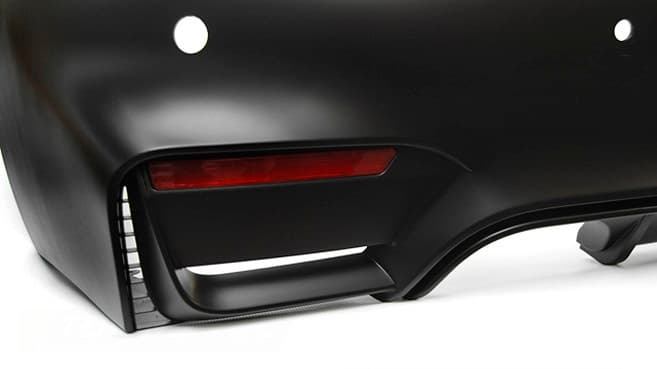 BMW F36 GRAN COUPE - M4 OPTIK SPORT HECK STOSSSTANGE (PDC) – Bild 2