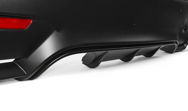 BMW F36 GRAN COUPE - M4 OPTIK SPORT HECK STOSSSTANGE (PDC) – Bild 3