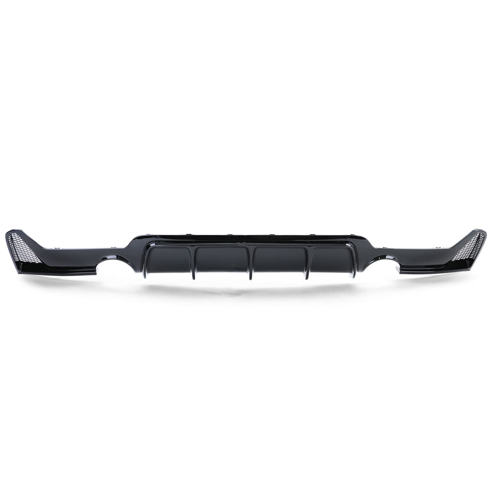 BMW F33 CABRIO - PERFORMANCE HECK DIFFUSOR ANSATZ O--O MIT ENDROHRBLENDEN V.2 – Bild 2