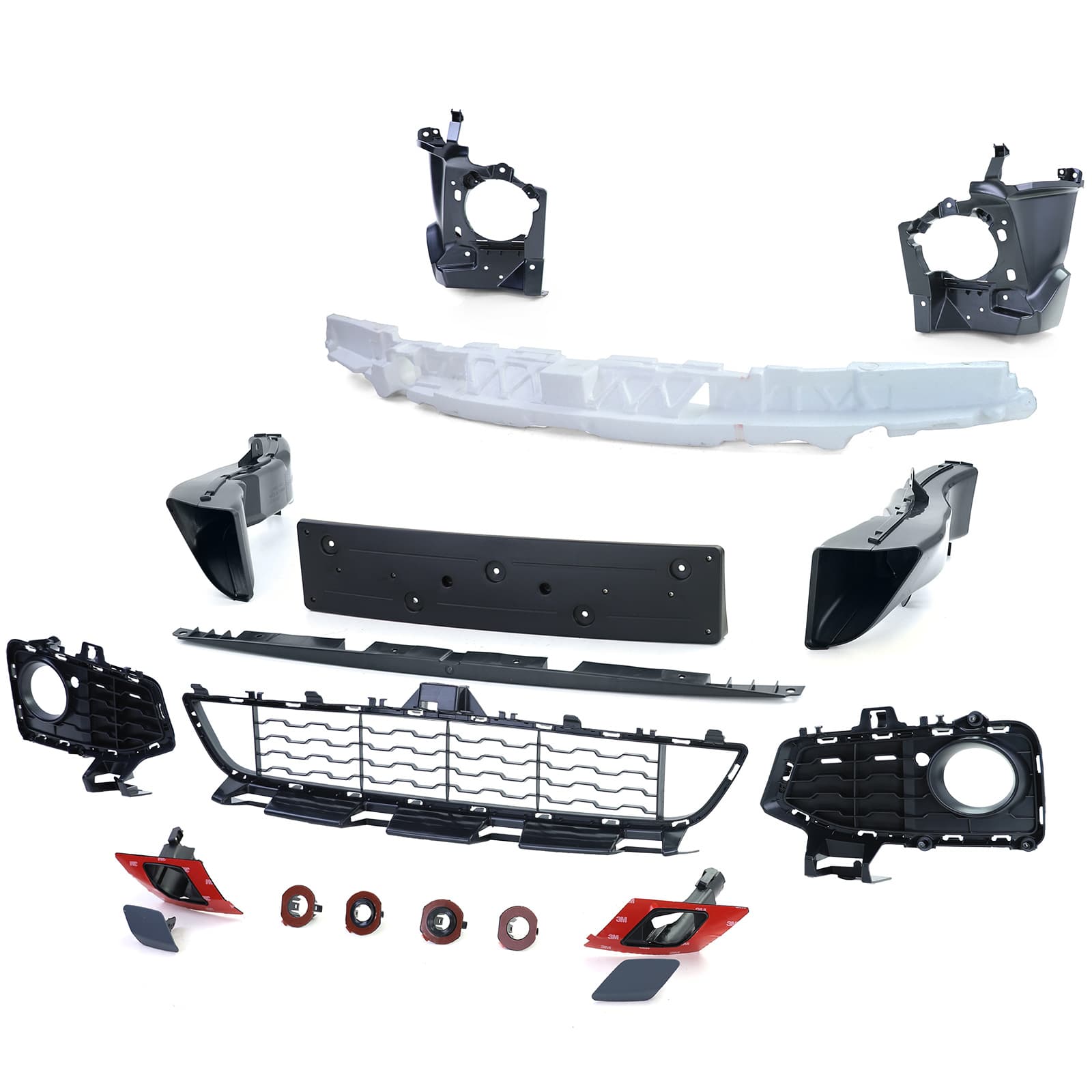 BMW F32 COUPE - FRONT STOSSSTANGE M-PAKET OPTIK (PDC|SRA) – Bild 5