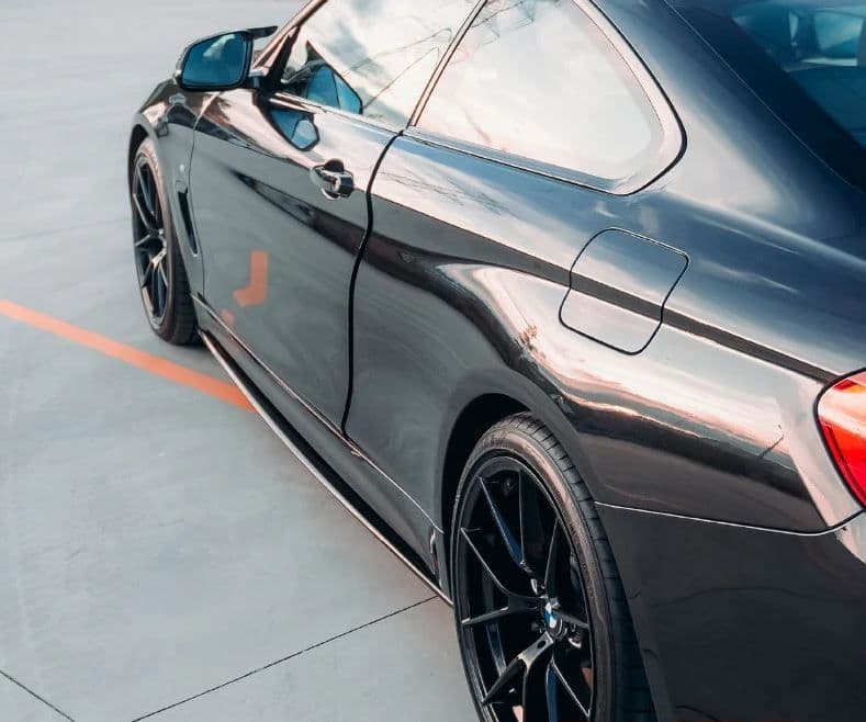 BMW F36 GRAN COUPE - SEITENSCHWELLER ANSATZ CUP LEISTEN – Bild 5
