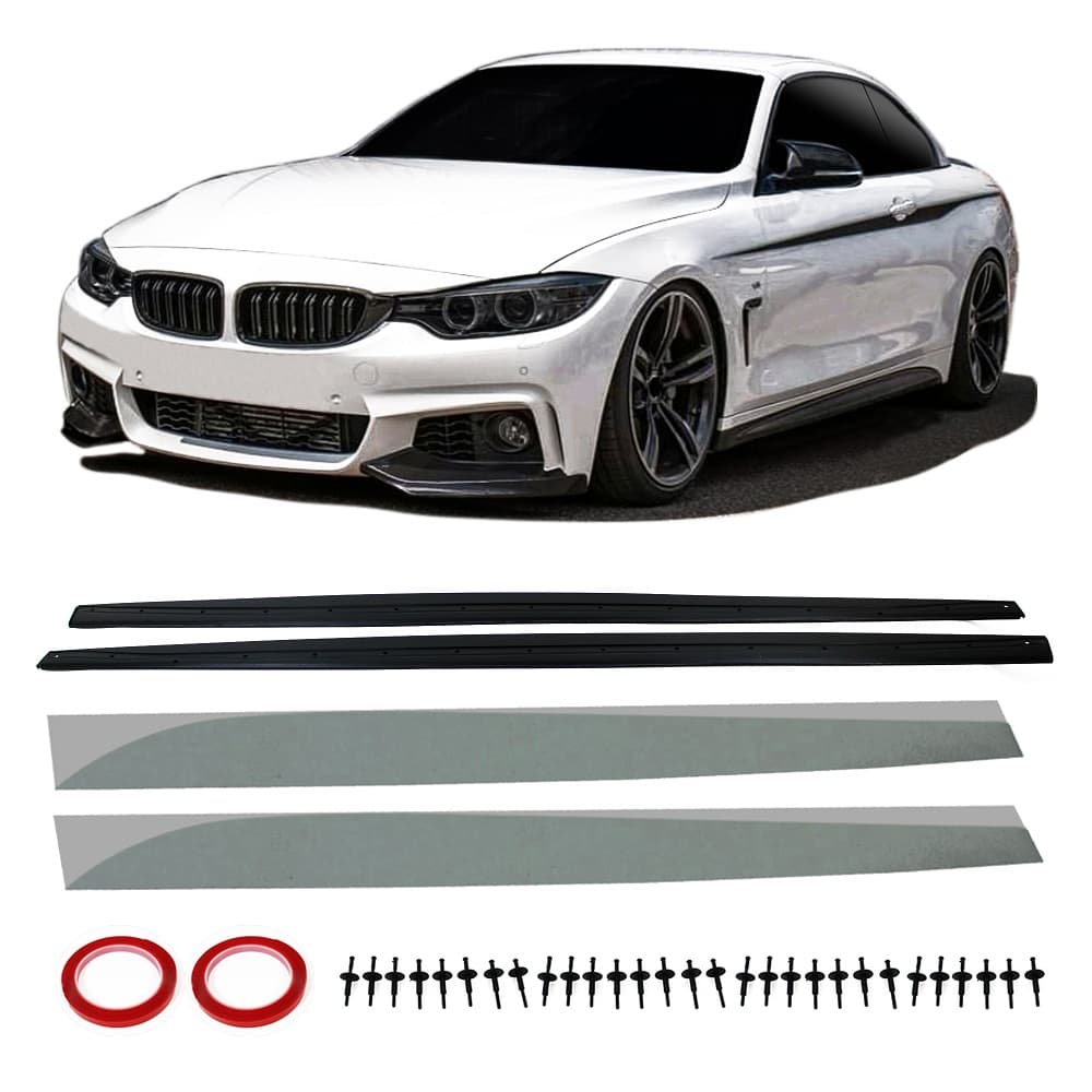 BMW F36 GRAN COUPE - LIPPE SEITENSCHWELLER M-PERFORMANCE OPTIK