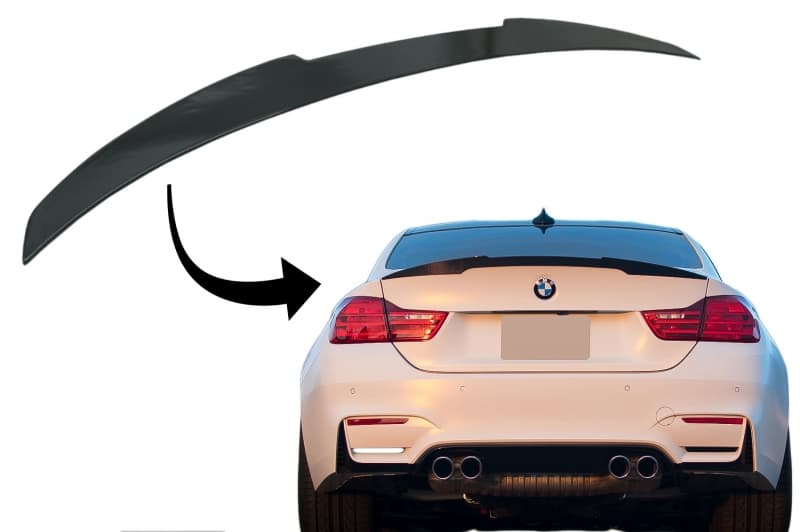BMW F36 GRAN COUPE - HECKLIPPE | HECKSPOILER PIANO BLACK