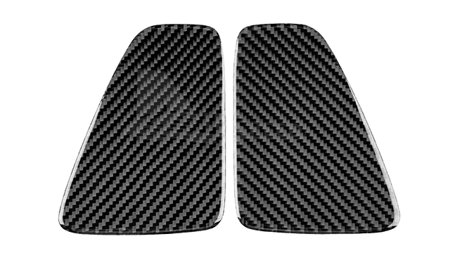 FIAT 500 ABARTH - RÜCKLEUCHTEN HECKLEUCHTEN AUFKLEBER DEKO CARBON V.1 – Bild 4
