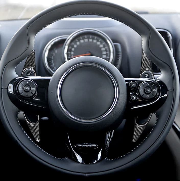 MINI F54 F55 F56 F57 F60 CARBON SCHALTWIPPEN VERLÄNGERUNGEN